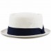 Unisex Summer Paper Straw Short Brim Porkpie Hat  eb-93833176